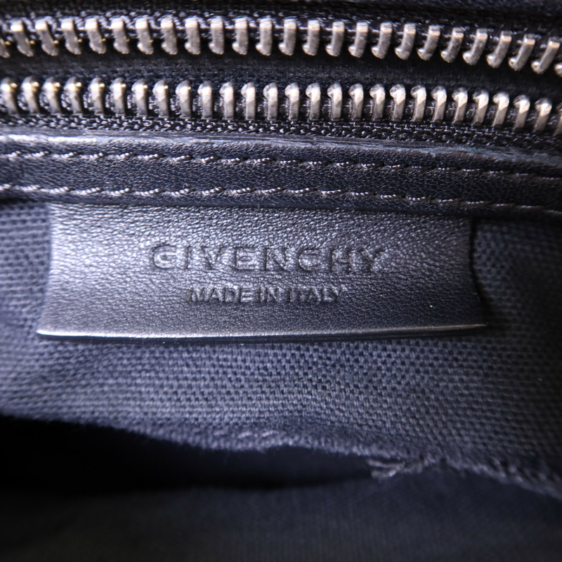 GIVENCHY 牛皮皮革Pandora Medium銀扣手挽肩背兩用袋-5