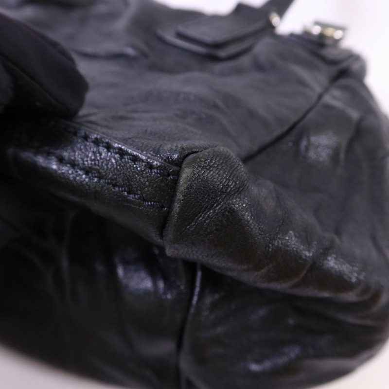 GIVENCHY 牛皮皮革Pandora Medium銀扣手挽肩背兩用袋-12