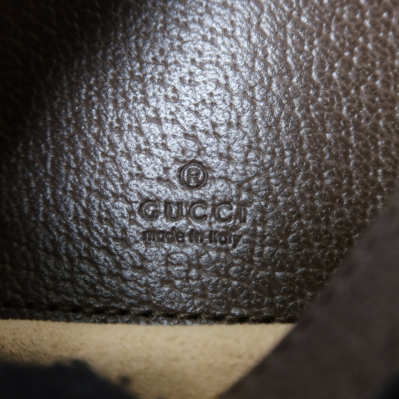 GUCCI 塗層帆布Ophidia Mini Bag金扣肩背袋-5