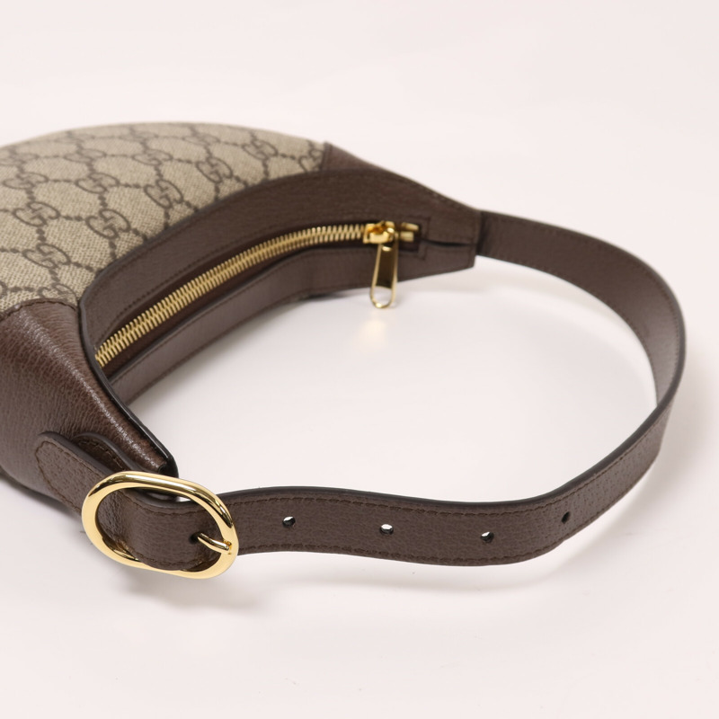 GUCCI 塗層帆布Ophidia Mini Bag金扣肩背袋-7