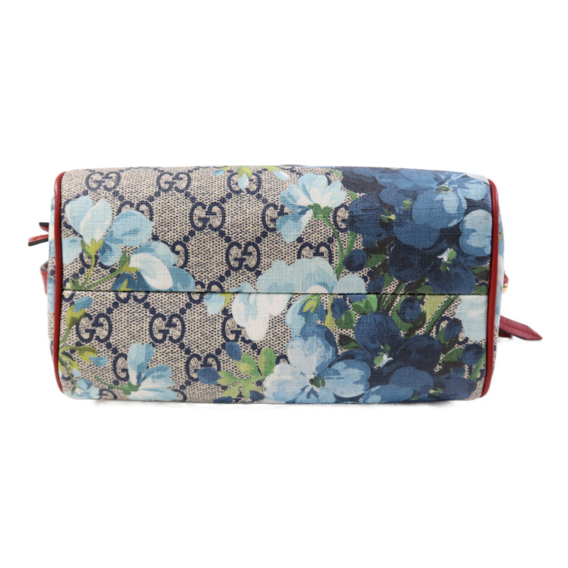 GUCCI 塗層帆布Mini Boston Bag金扣手挽肩背兩用袋-3