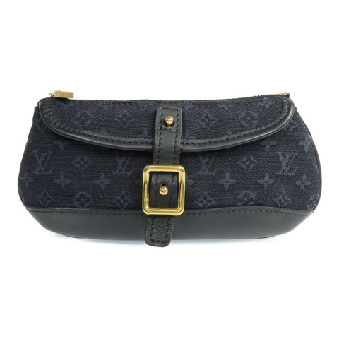 LOUIS VUITTON Monogram Mini Lin Mini Anne Sophie Pochette Pouch金扣錢包