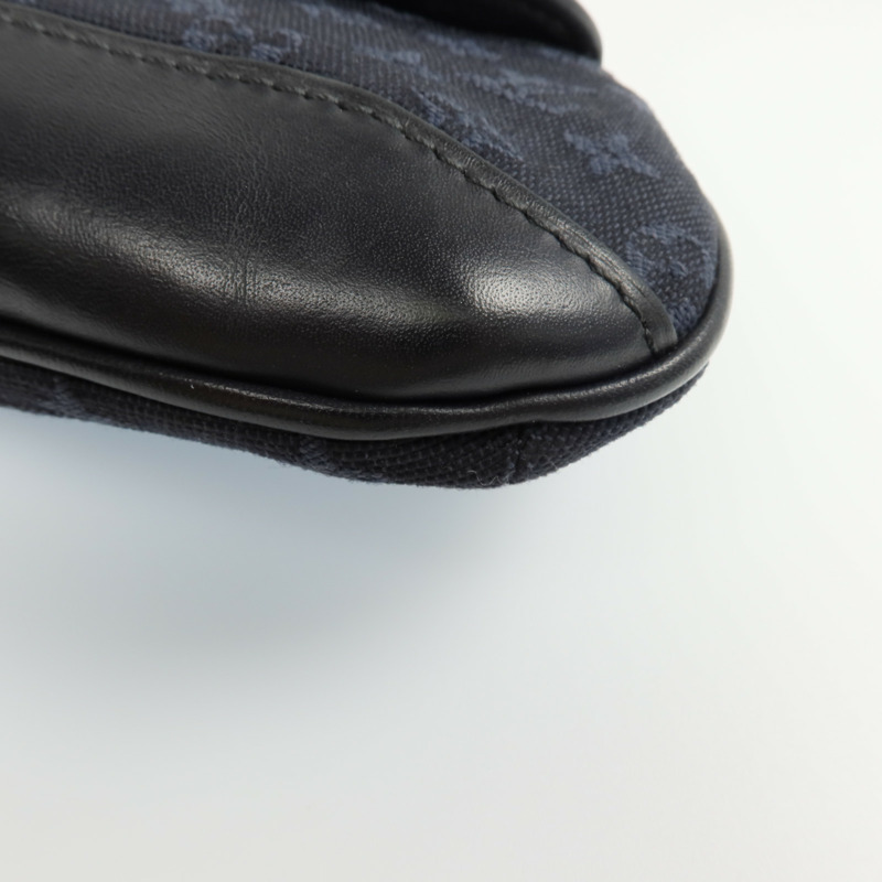 LOUIS VUITTON Monogram Mini Lin Mini Anne Sophie Pochette Pouch金扣錢包-5