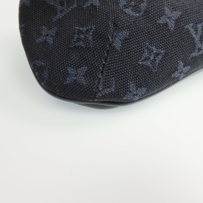 LOUIS VUITTON Monogram Mini Lin Mini Anne Sophie Pochette Pouch金扣錢包-8