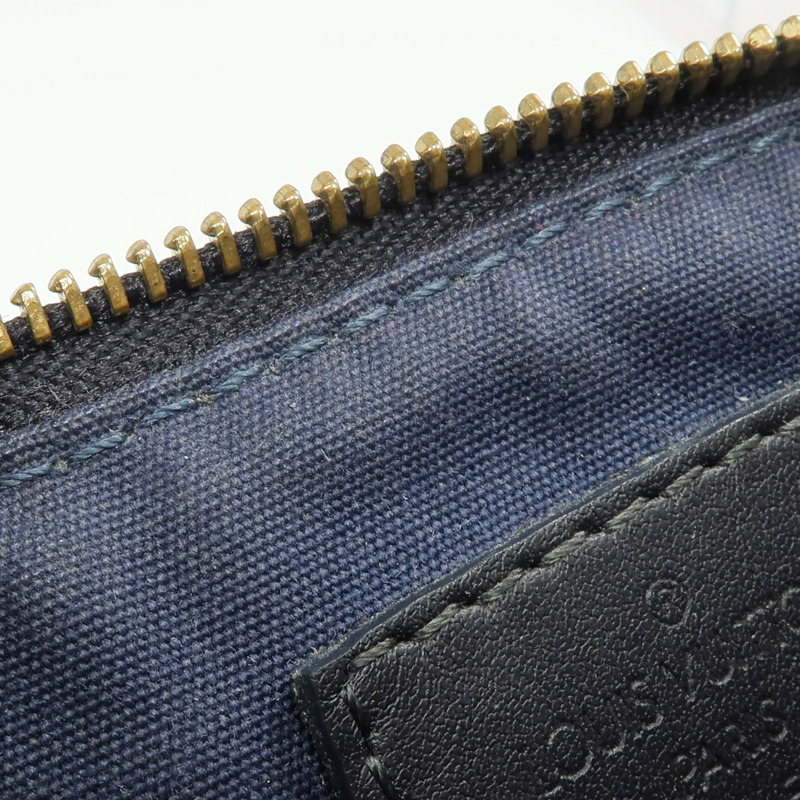 LOUIS VUITTON Monogram Mini Lin Mini Anne Sophie Pochette Pouch金扣錢包-13