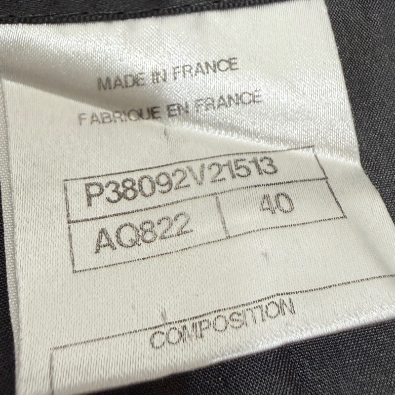 CHANEL 香奈兒 深灰 翻領 西外 西裝外套 休閒外套 外套-26