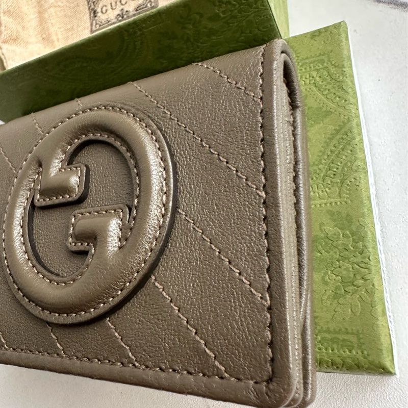Gucci 綠綠短夾 這種綠招財-3