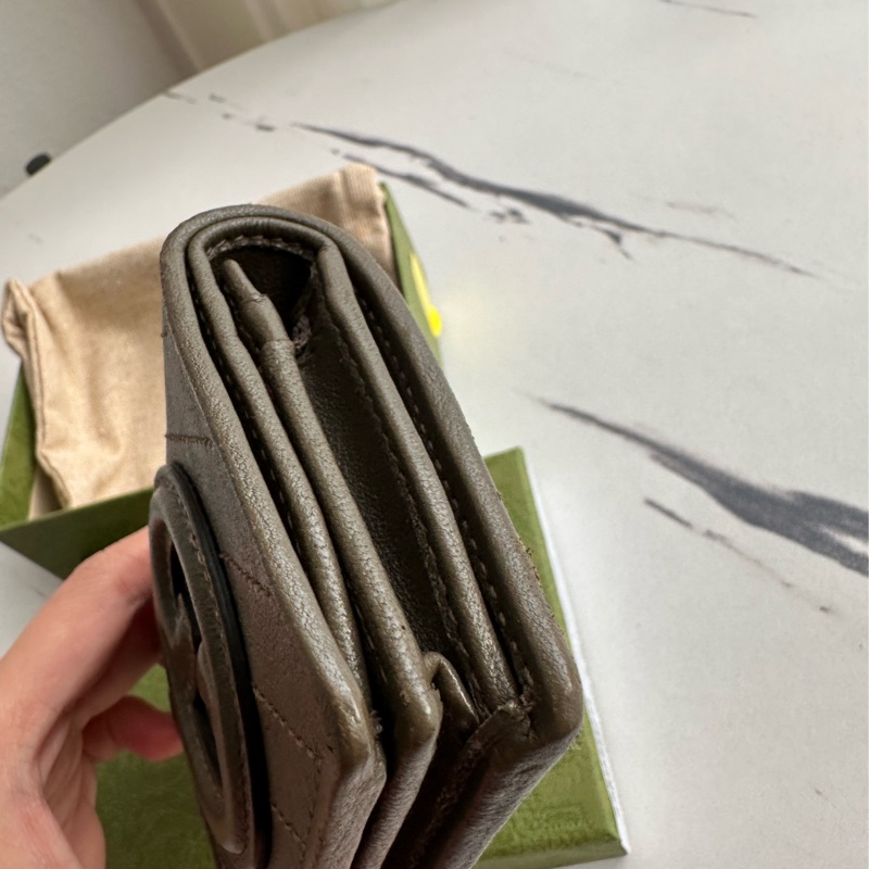 Gucci 綠綠短夾 這種綠招財-7