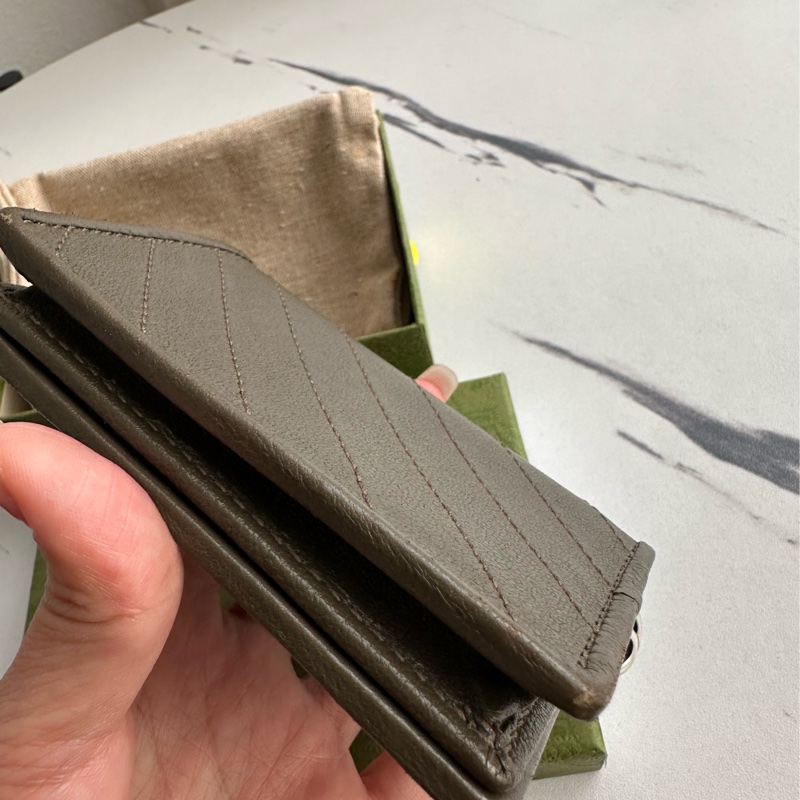 Gucci 綠綠短夾 這種綠招財-8