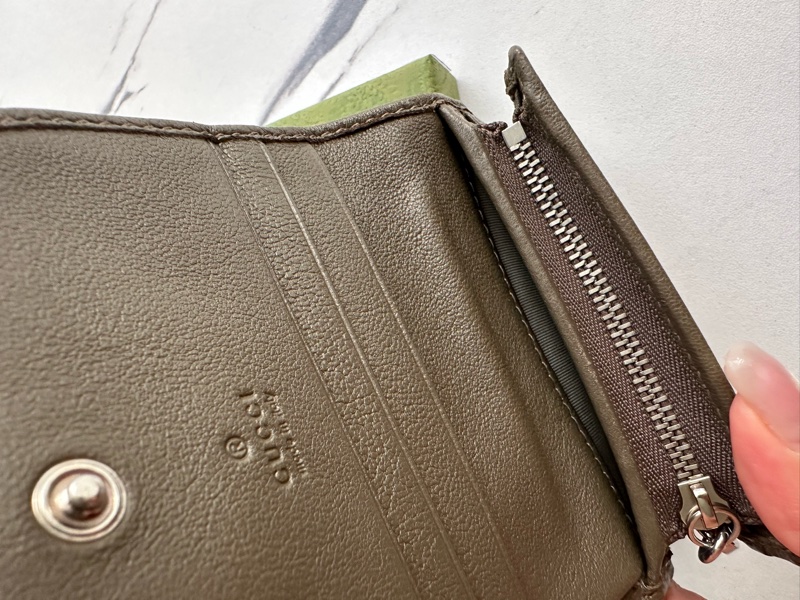 Gucci 綠綠短夾 這種綠招財-13