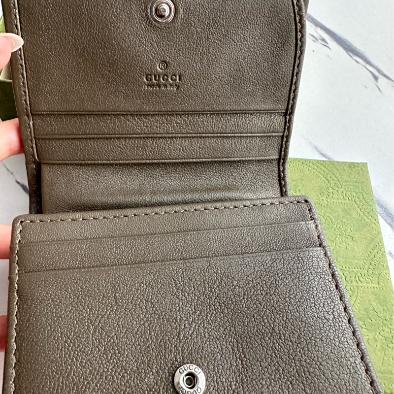 Gucci 綠綠短夾 這種綠招財-14