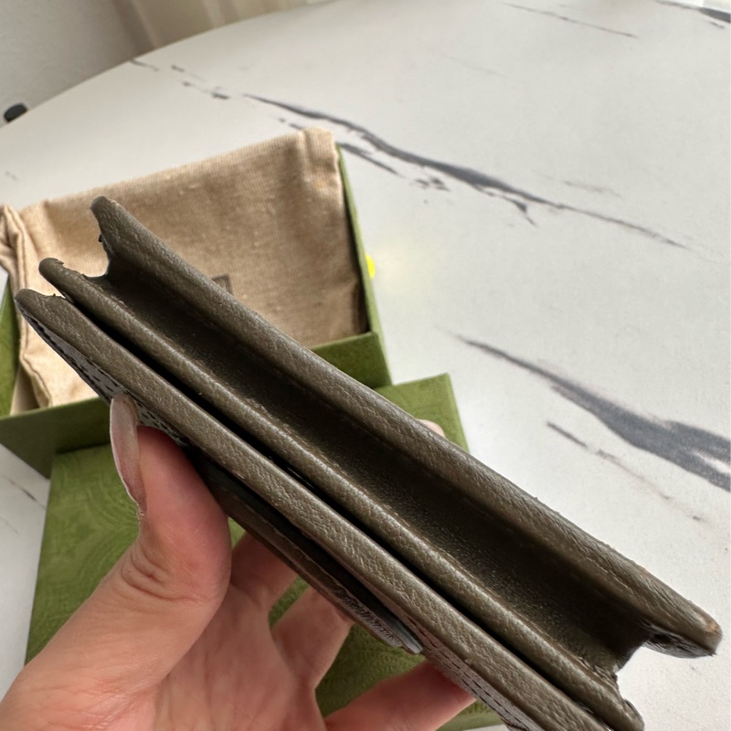 Gucci 綠綠短夾 這種綠招財-19