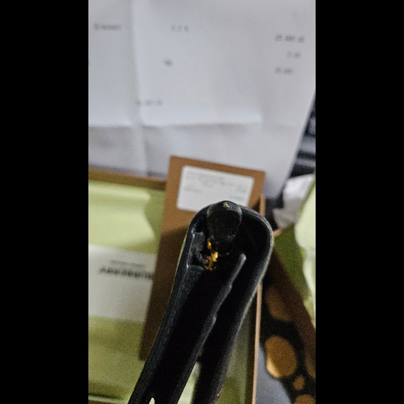 Burberry 兩折短夾 黑色 二手-8