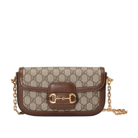 Gucci 女士 Horsebit 1955 單肩包均碼碼24cm*5.5cm*13cm