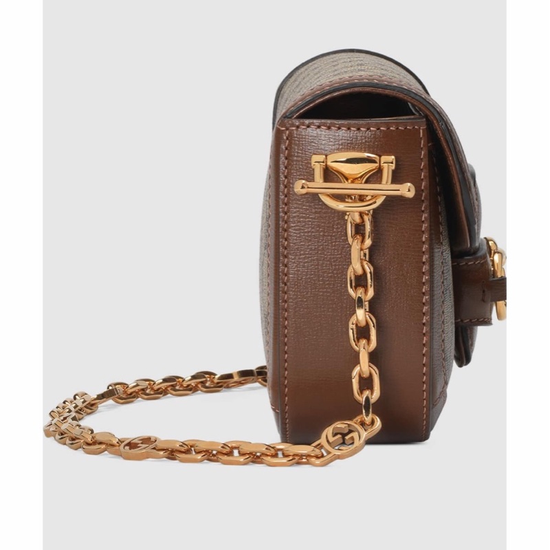 Gucci 女士 Horsebit 1955 單肩包均碼碼24cm*5.5cm*13cm-5
