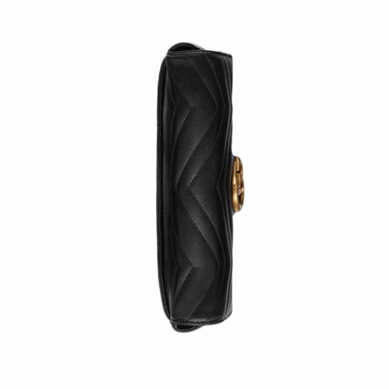 Gucci 女士 GG Marmont系列迷你鏈條WOC均碼碼常規、21cm*5cm*12cm-4