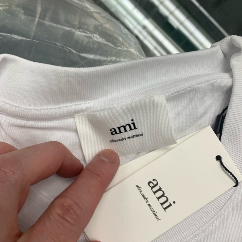 ami tee 白色size S M L-1