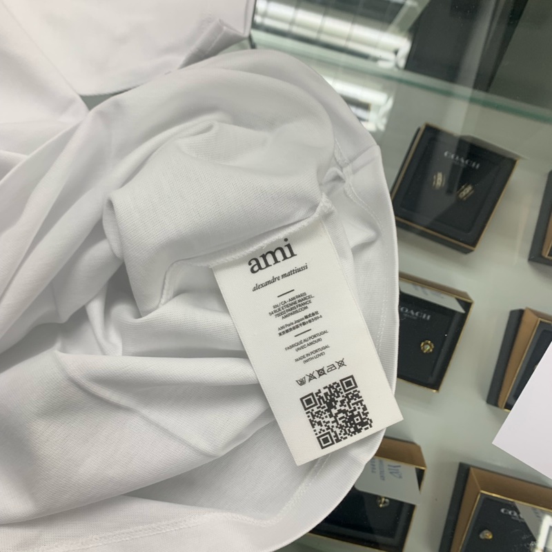 ami tee 白色size S M L-4