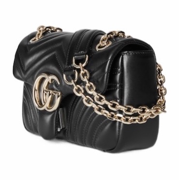 Gucci 女士 GG Marmont系列小號肩背包均碼碼小號、22cm*6cm*12.5cm-1