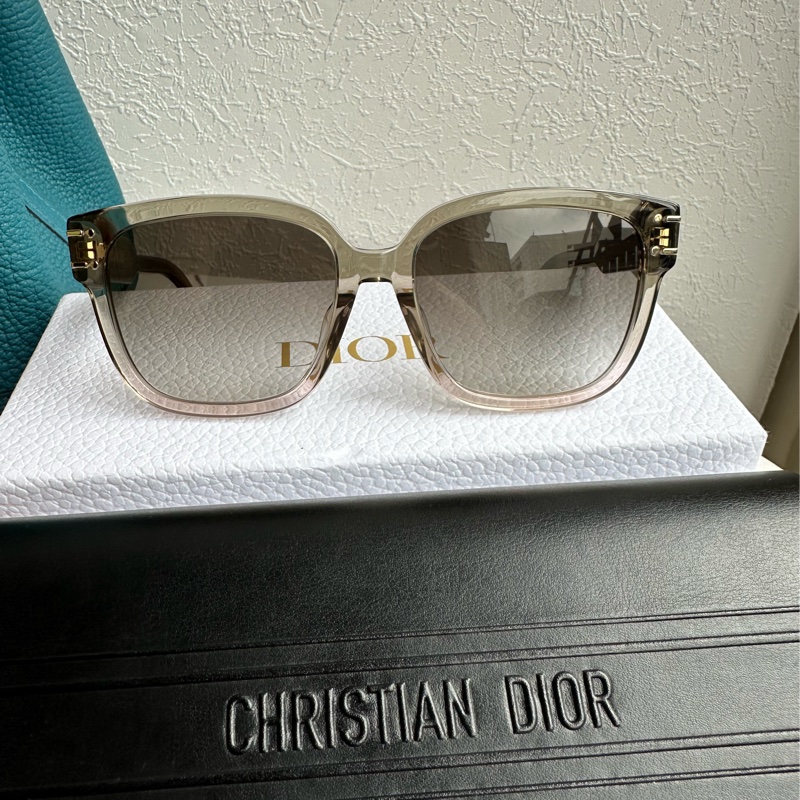 Dior超級美 漸層灰茶墨鏡-2