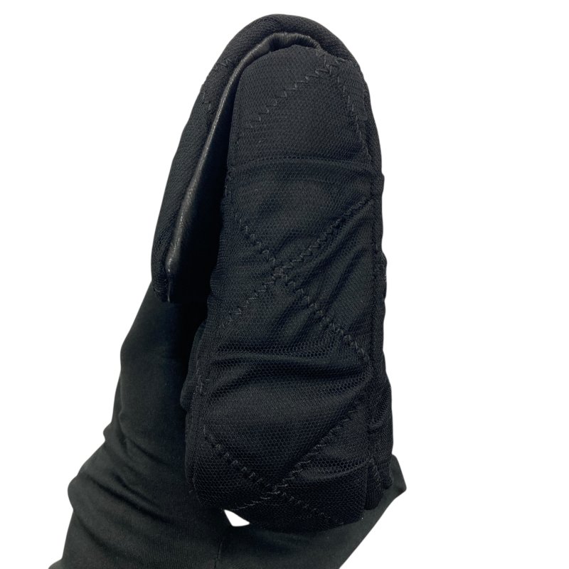 CHANEL 香奈兒 肩背包 尼龍 黑色 銀釦-2