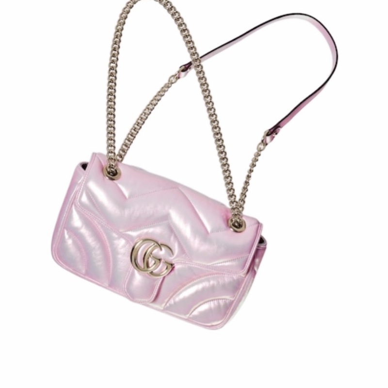 Gucci 女士 GG MARMONT 翻蓋小號單肩包均碼碼小號、26cm*7cm*15cm-2