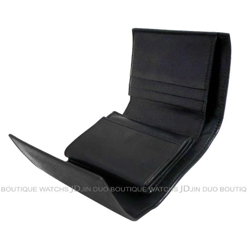 金鐸精品~C779 CELINE 經典燙金LOGO粒面小牛皮釦式零錢袋三折短夾-6