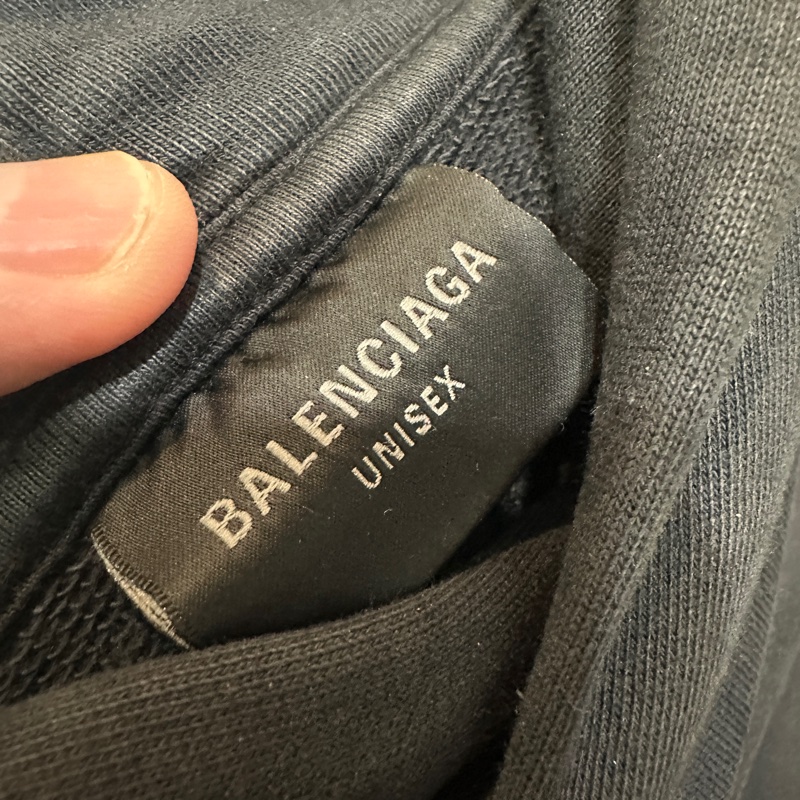 巴黎世家 Balenciaga 3b 刺繡 帽踢 帽t 超稀有款-4