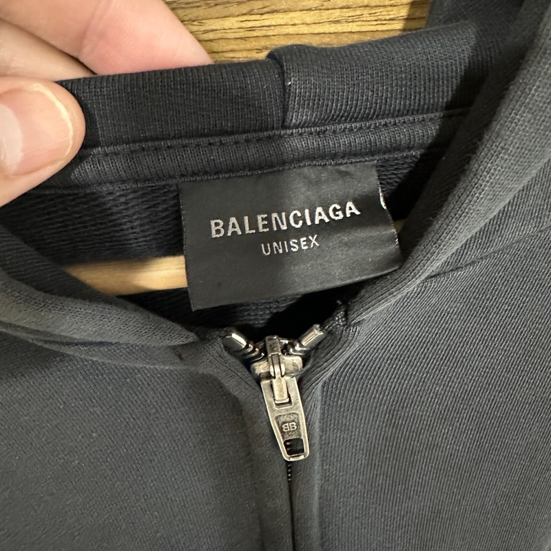 巴黎世家 Balenciaga 火焰 字體 連帽外套 棉外套-3
