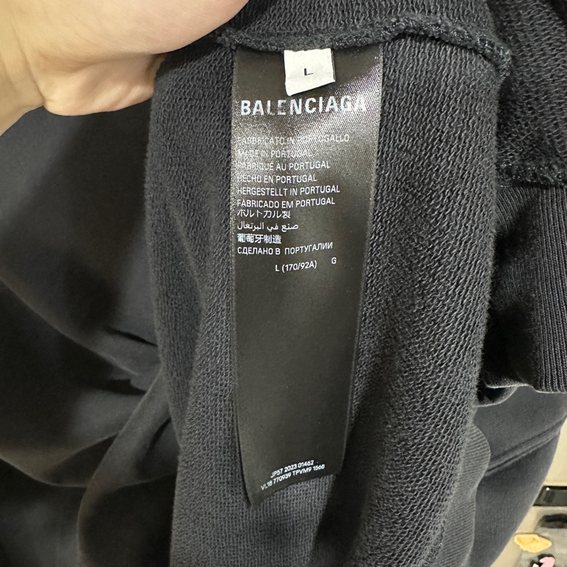 巴黎世家 Balenciaga 火焰 字體 連帽外套 棉外套-5