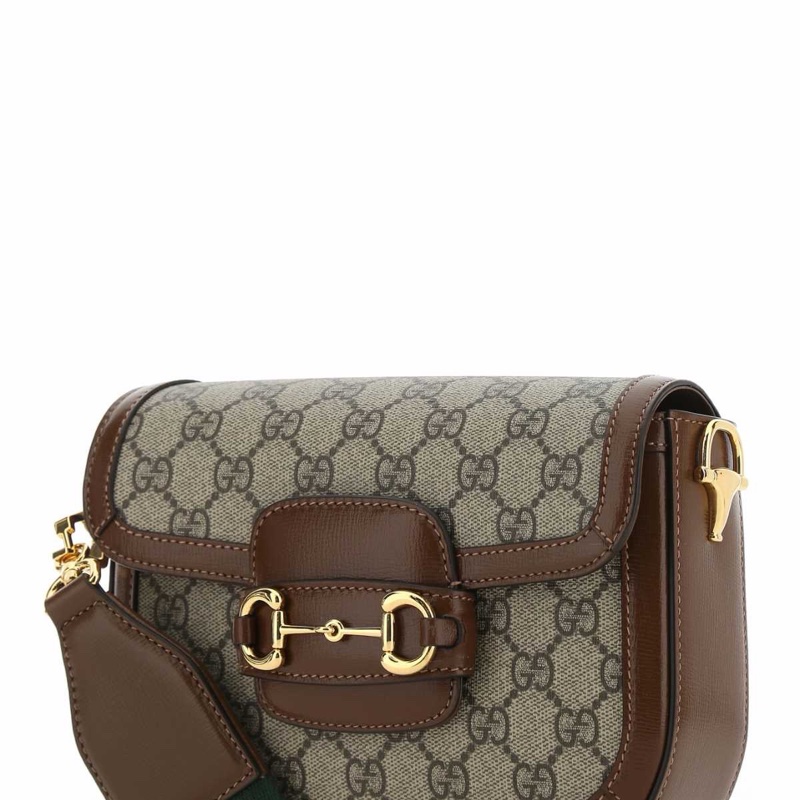 Gucci 女士 Horsebit 1955系列迷你手袋均碼碼MINI、20.6cm*5.1cm*14.4cm-1