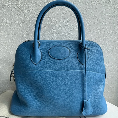 Hermes bolide 31天藍銀扣