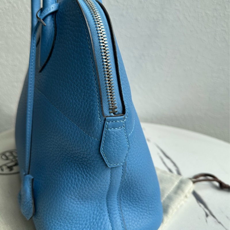 Hermes bolide 31天藍銀扣-4