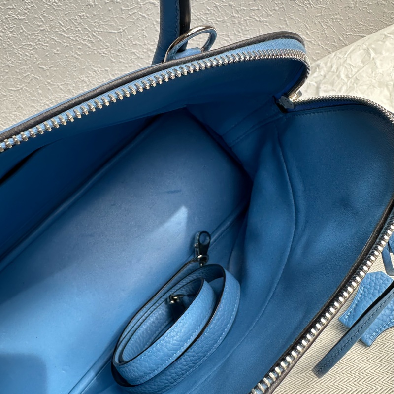 Hermes bolide 31天藍銀扣-11