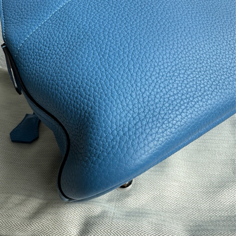 Hermes bolide 31天藍銀扣-14