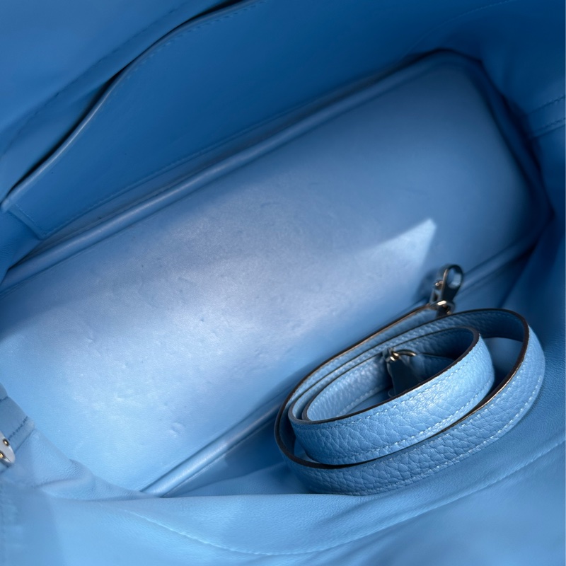 Hermes bolide 31天藍銀扣-15