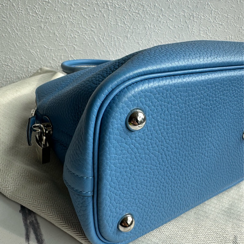 Hermes bolide 31天藍銀扣-19