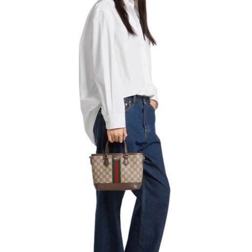 Gucci 女士 Ophidia小號托特包均碼碼小號、22.5cm*11cm*17cm-4