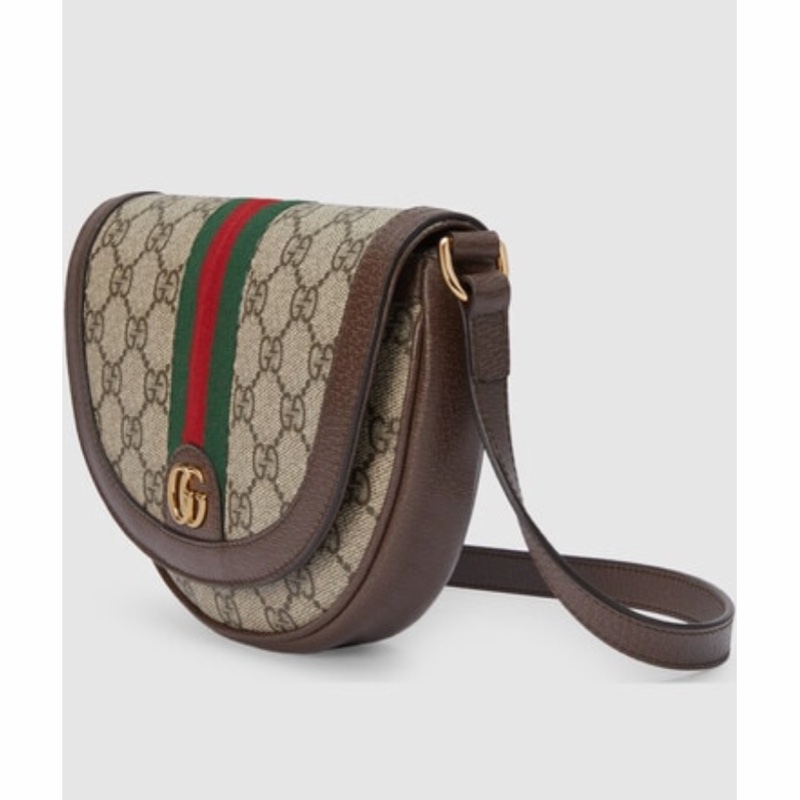 Gucci 女士 Ophidia系列迷你GG單肩包均碼碼常規、20cm*4cm*13.5cm-2