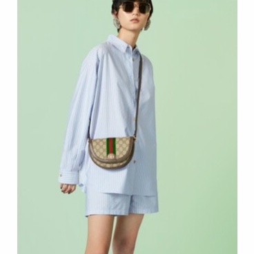 Gucci 女士 Ophidia系列迷你GG單肩包均碼碼常規、20cm*4cm*13.5cm-7