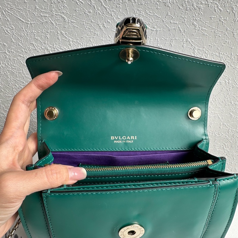 寶格麗 蛇頭鏈包-12