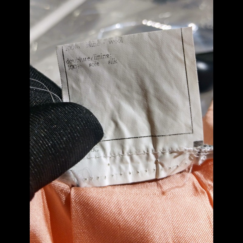 Chanel 粉色雙排釦長版外套-22