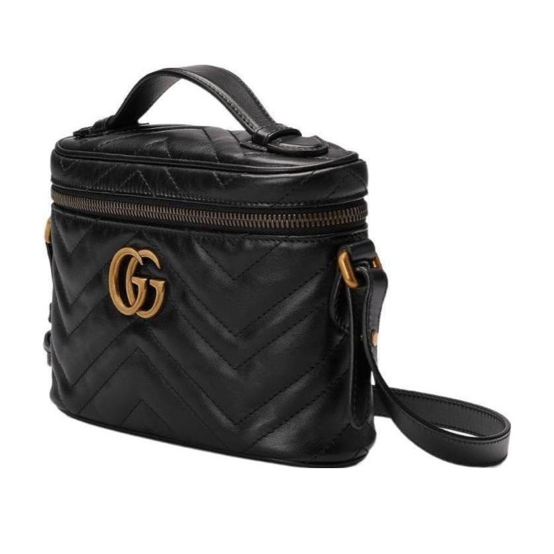 Gucci 女士 GG Marmont系列迷你手袋均碼碼MINI、19X7X13CM-0