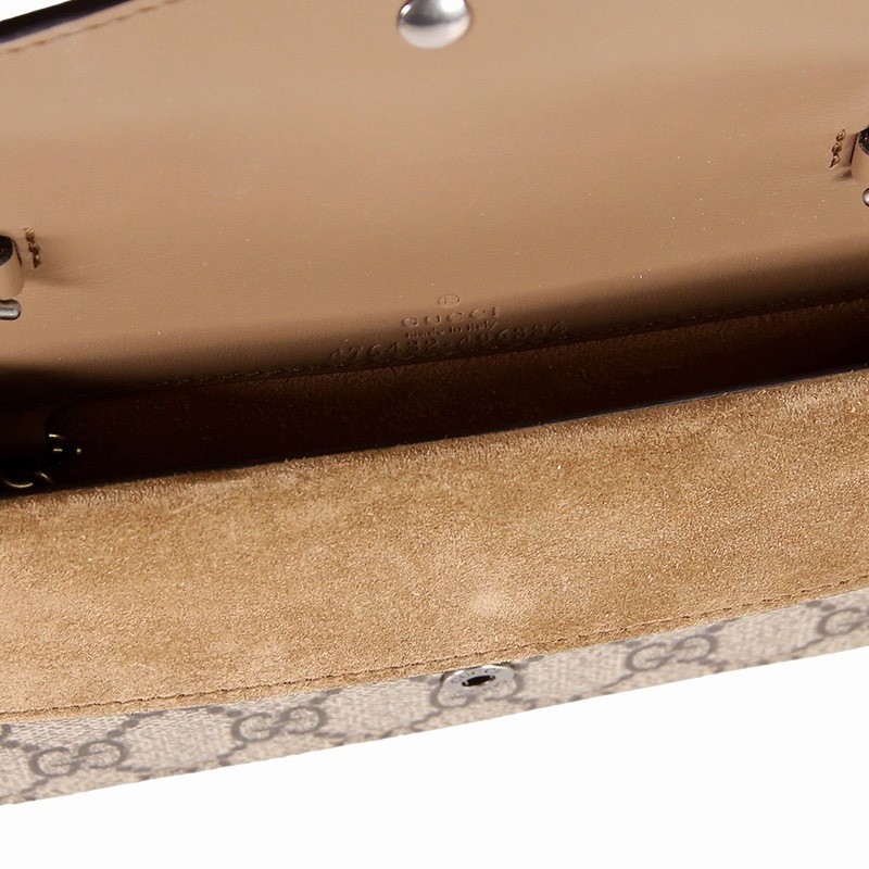 Gucci 女士 Dionysus系列GG Supreme迷你單肩包均碼 鋼印款碼超MINI、16.5cm*4cm*10cm-1