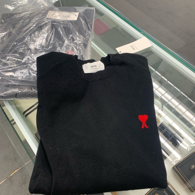 ami 毛衣 size L XL 全新-0