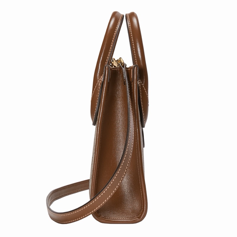 Gucci 女士 GG Retro系列迷你托特包均碼碼MINI、16cm*7cm*20cm-4