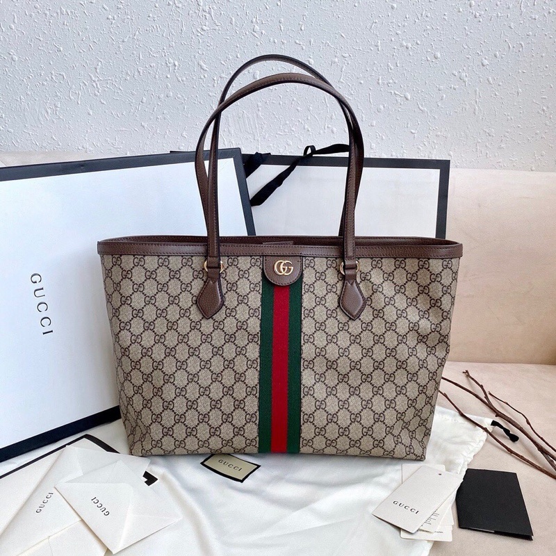 Gucci 女士 Ophidia系列中號GG托特包均碼碼中號、38cm*14cm*28cm-7
