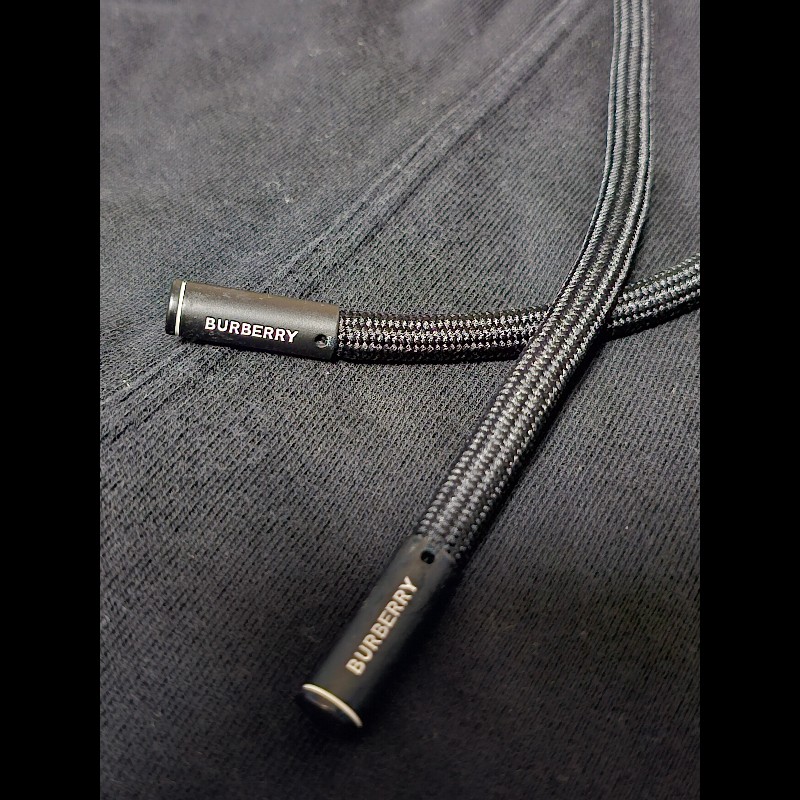 Burberry 格紋飾邊運動棉褲-9