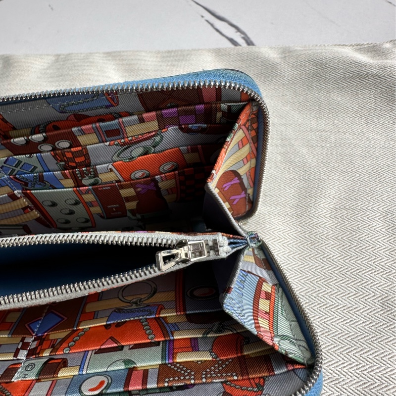 愛馬仕絲巾長夾 超好用-14