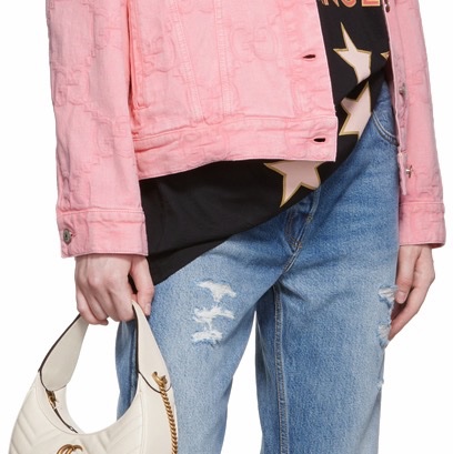 Gucci 女士 GG Marmont半月造型迷你單肩包均碼碼MINI、21.5cm*5cm*11cm-7